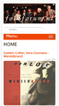 Mobile Screenshot of folkforum.nl