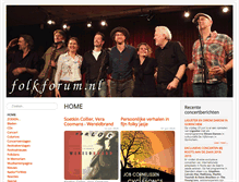 Tablet Screenshot of folkforum.nl